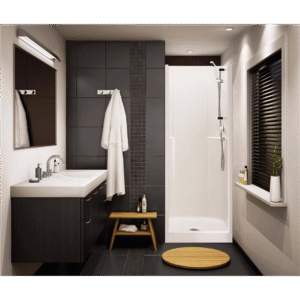 Douche Monopièce AcrylX Blanc